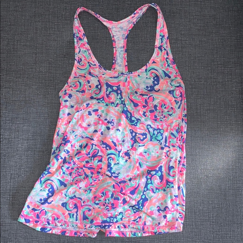 Lilly Pulitzer Luxletic Workout Racerback Tank